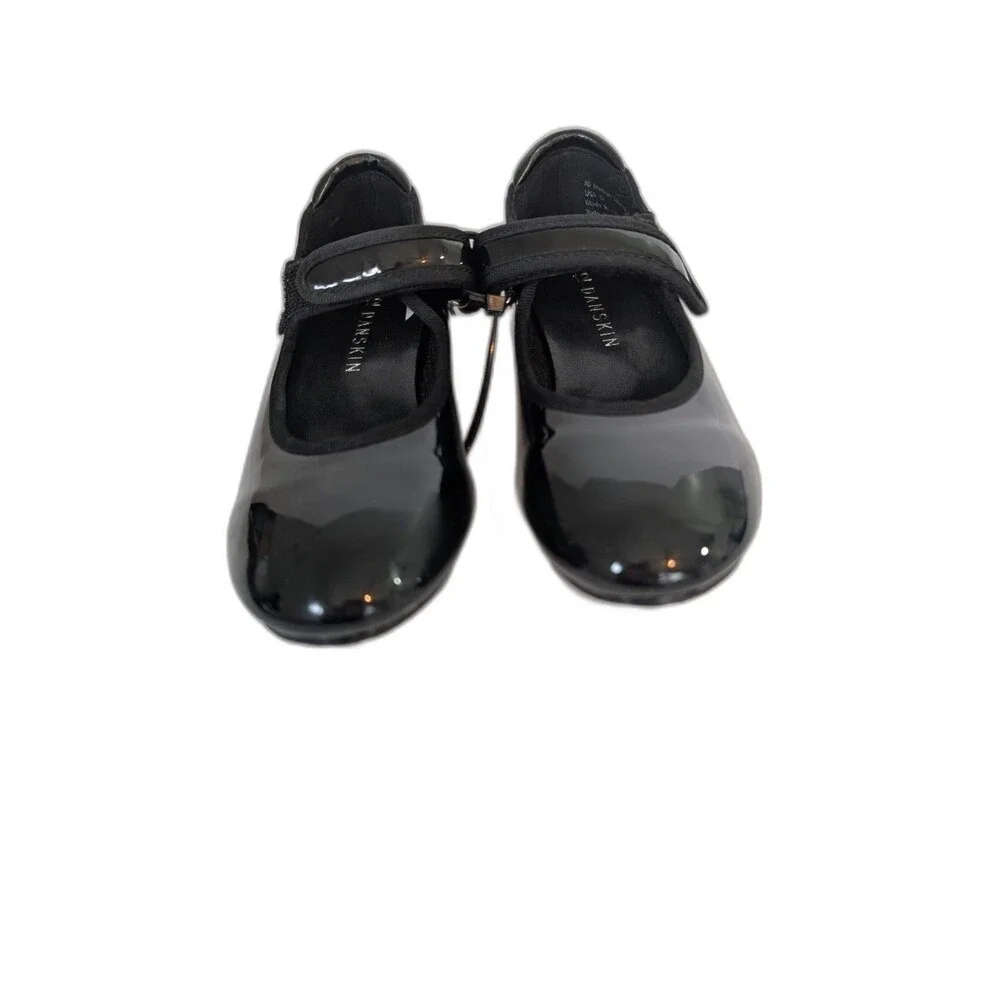 Danskin Girls Black Tap Shoes Size 12 - Picture 6 of 7